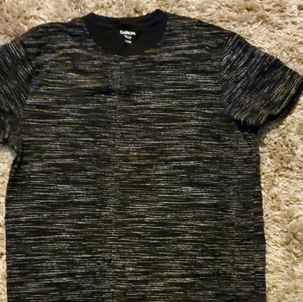 Carbon mens t-shirt size large